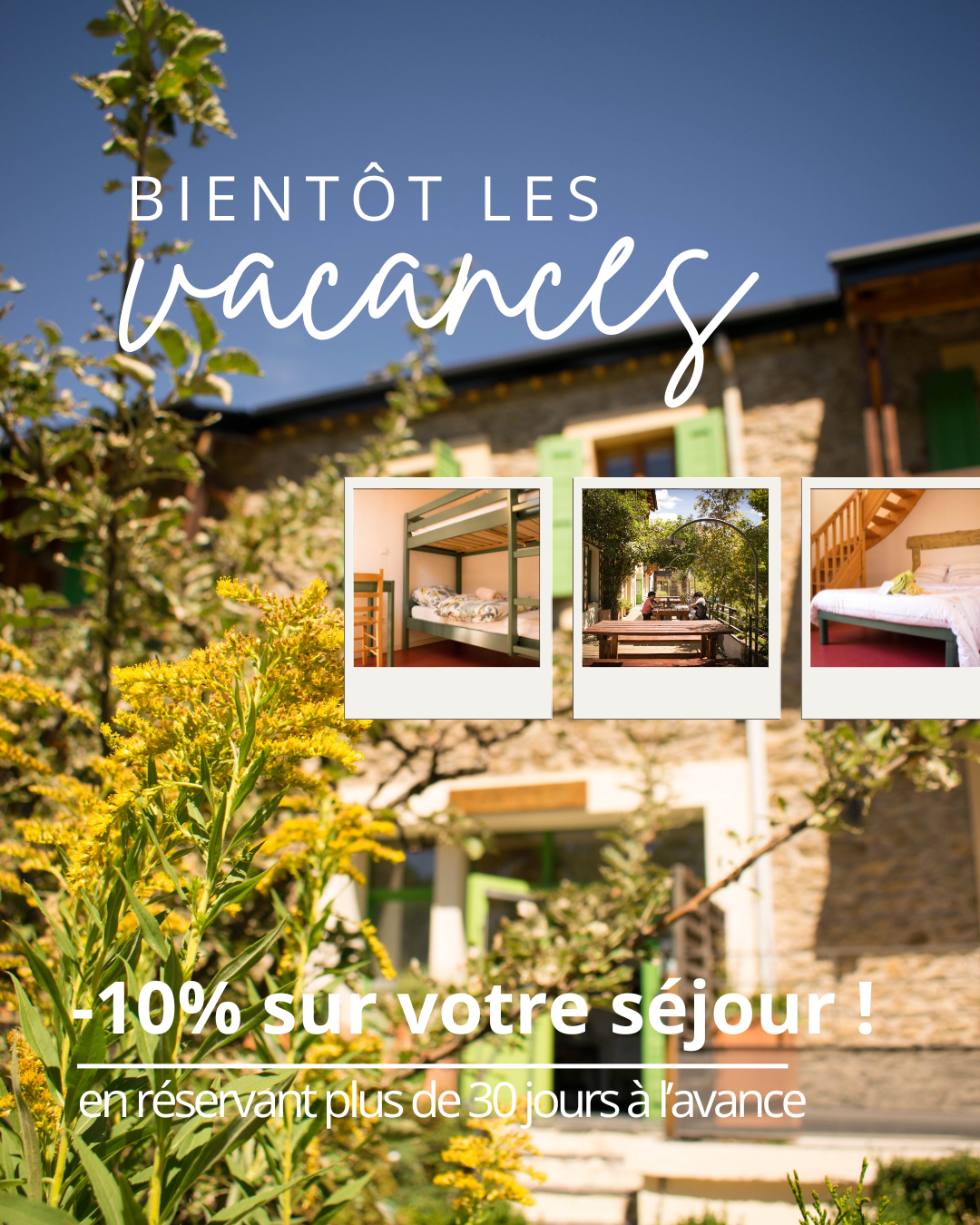 Promotion été au Gîte de Llo